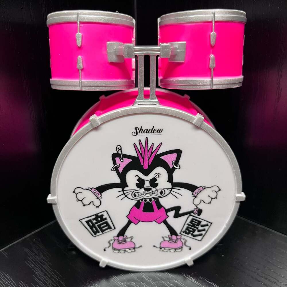 Shadow Rainbow High Vision Doll Instruments Drums